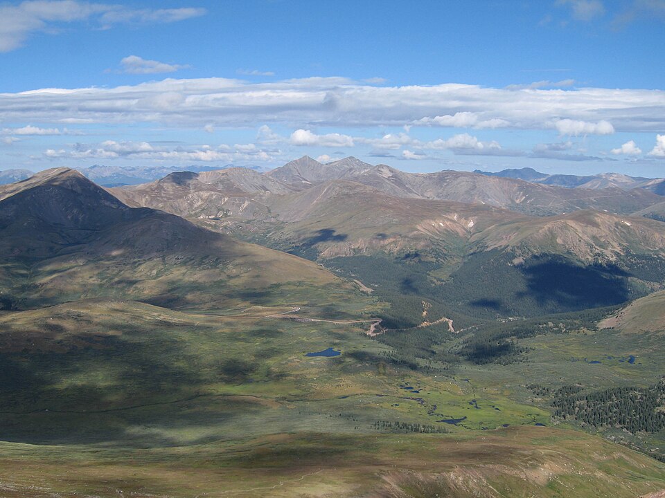 Guanella pass from bierstadt