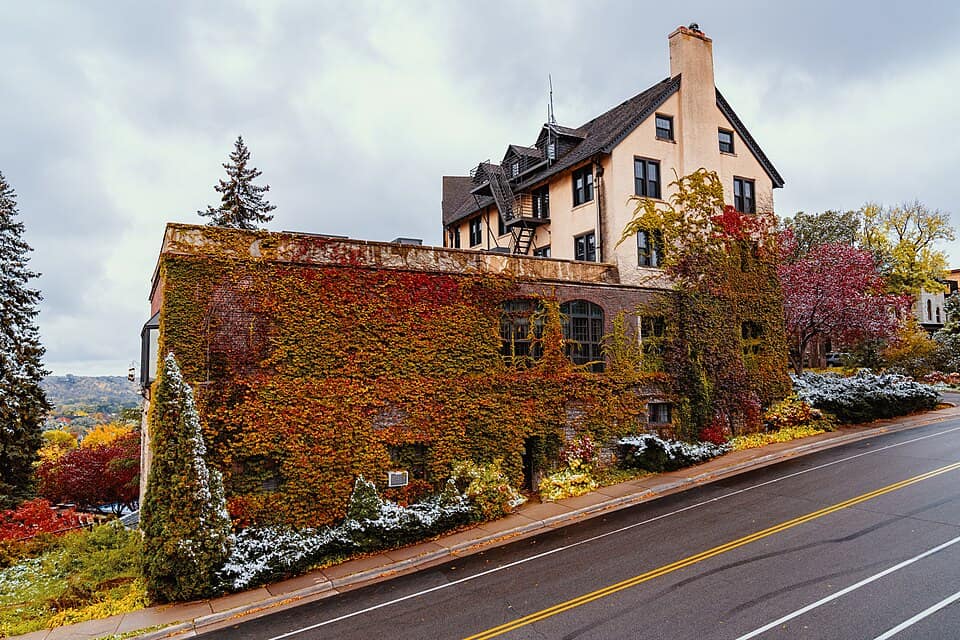 The University Club of Saint Paul in Autumn