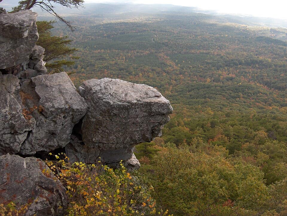Pulpit Rock in the Fall