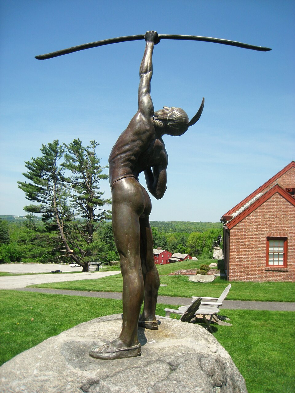 Fruitlands Museum - sculpture 4