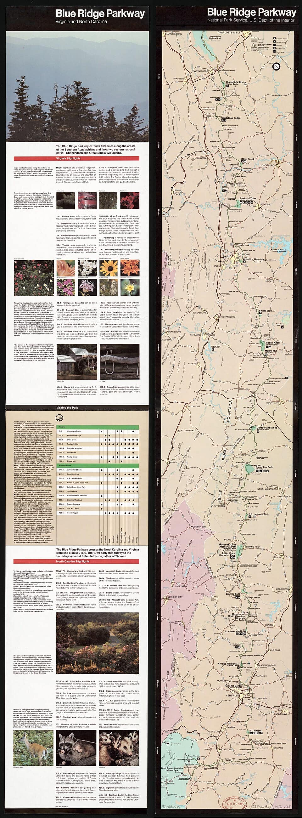 Blue Ridge Parkway, Virginia and North Carolina LOC 96680209