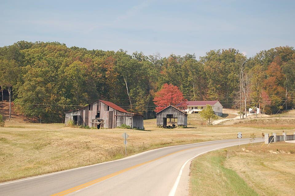 Red River Gorge Scenic Byway - Autumn in the Red River Valley