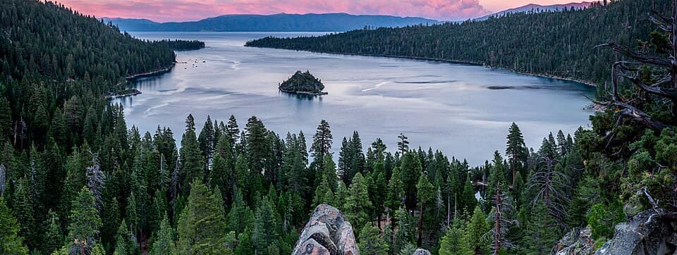 Golden Hour at Emerald Bay