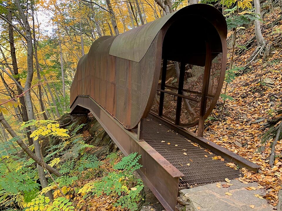 Fingerspan bridge fall