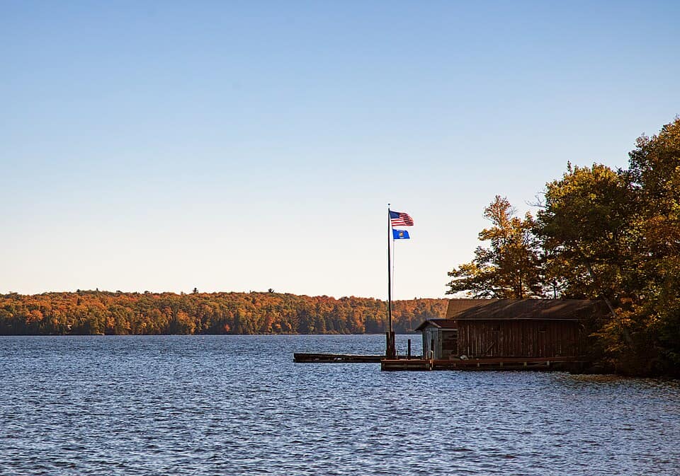 Lake Medora - Fall Colors - Michigan