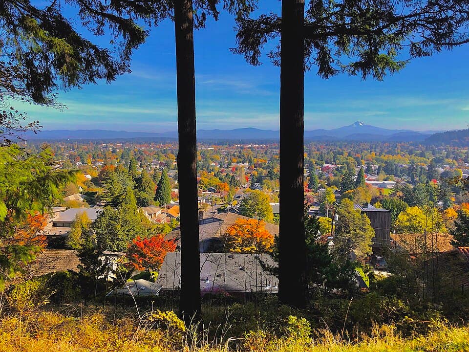 Mt. Tabor In Fall