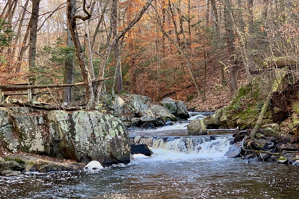 Hacklebarney State Park, NJ - Black River waterfalls