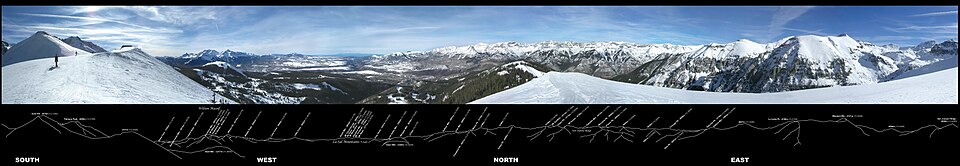 Telluride Panorama annotated metric3