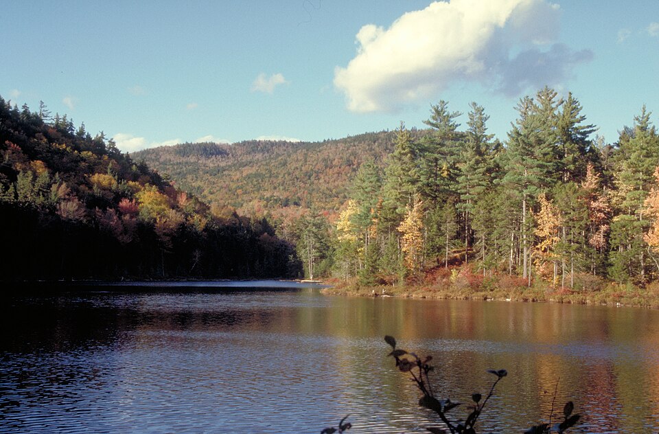 Kancamagus Scenic Byway - Falls Pond at Rocky Gorge