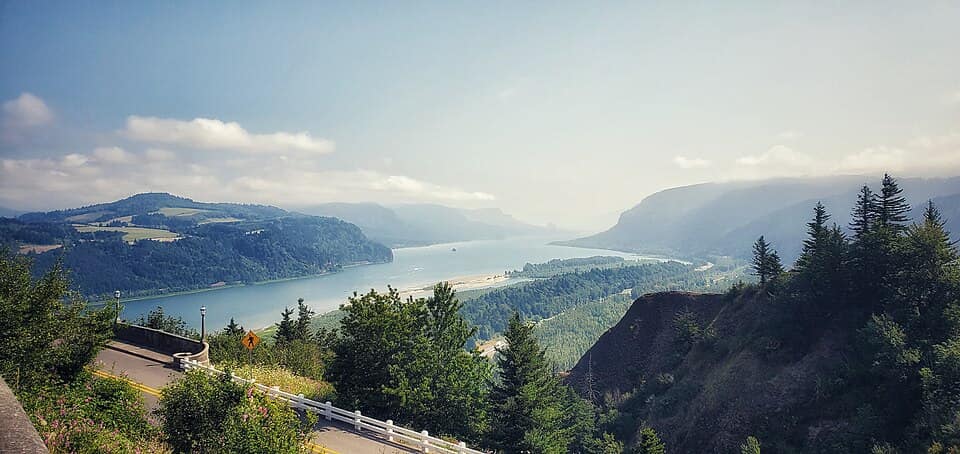 Columbia River Gorge from the Vista House